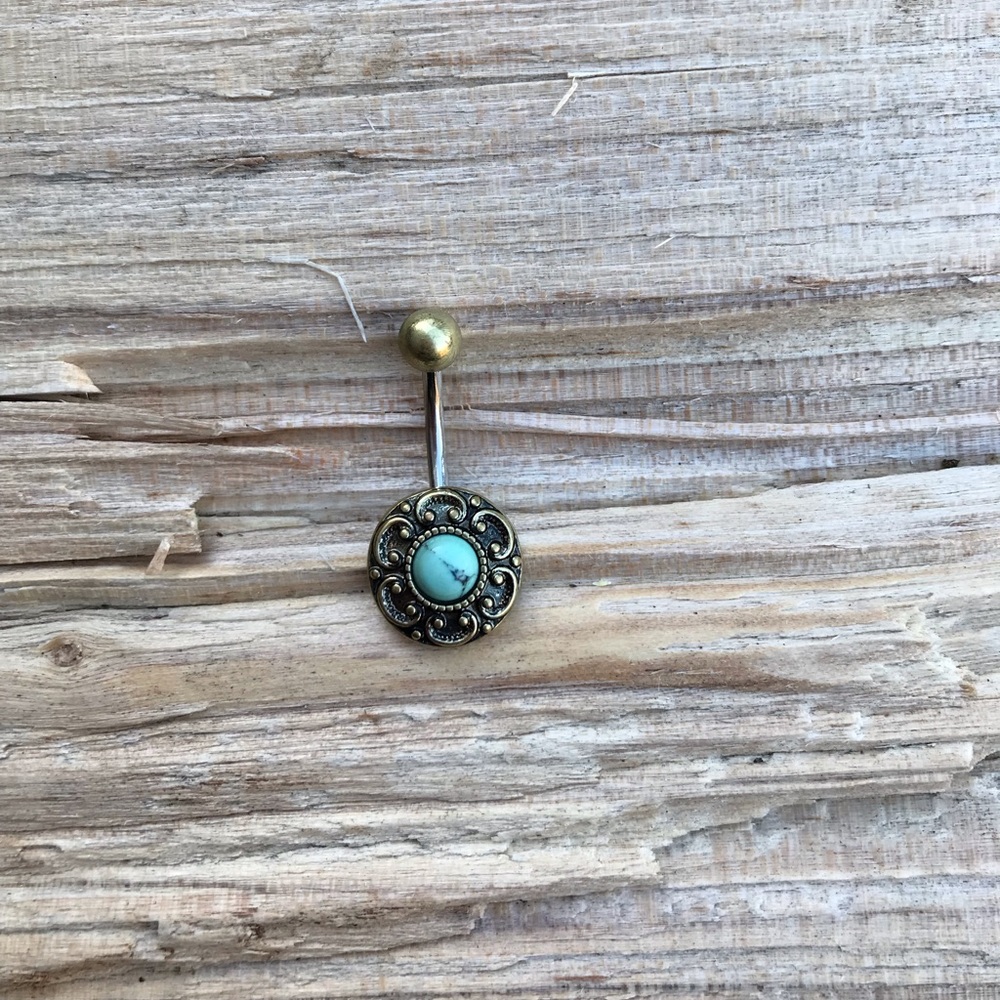 Antique‎ Belly Button Ring